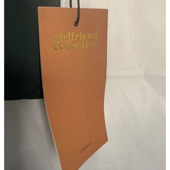 Girlfriend Collective Paloma Racerback Sports Bra Large (Green) NEW - Picture 8 of 9